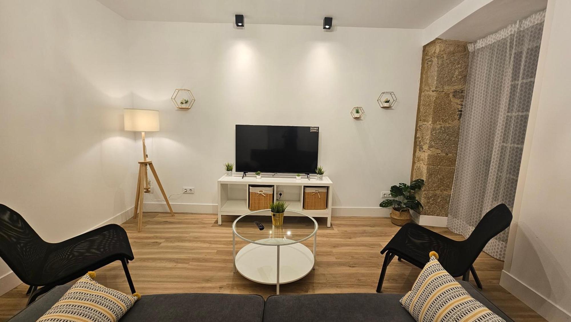 Apartamentos En El Centro - Plaza De Amboage - Wifi フェロル エクステリア 写真